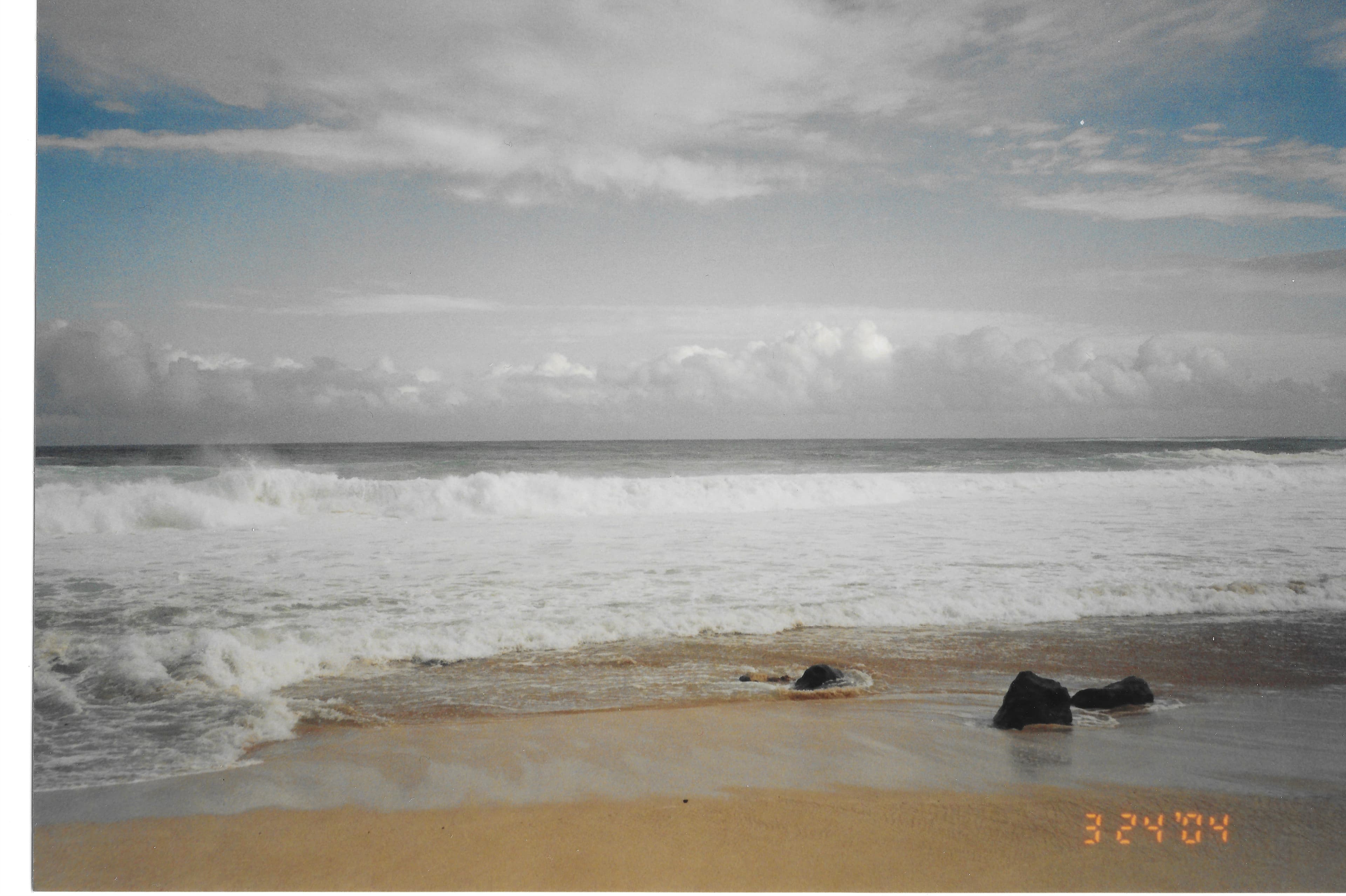 Ocean waves representing financial flow