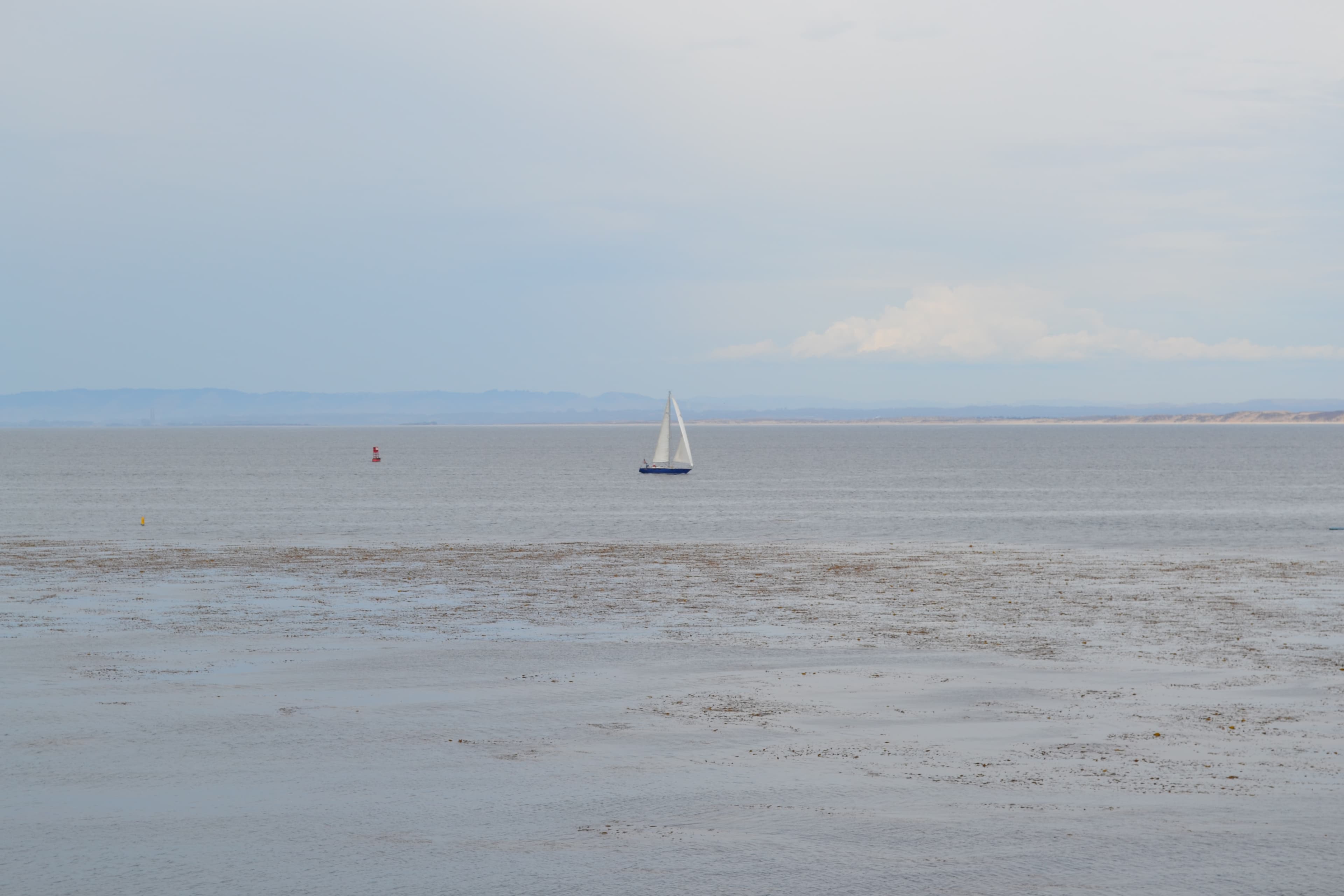 Sailing on calm waters